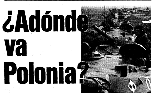 ¿Adónde va Polonia?